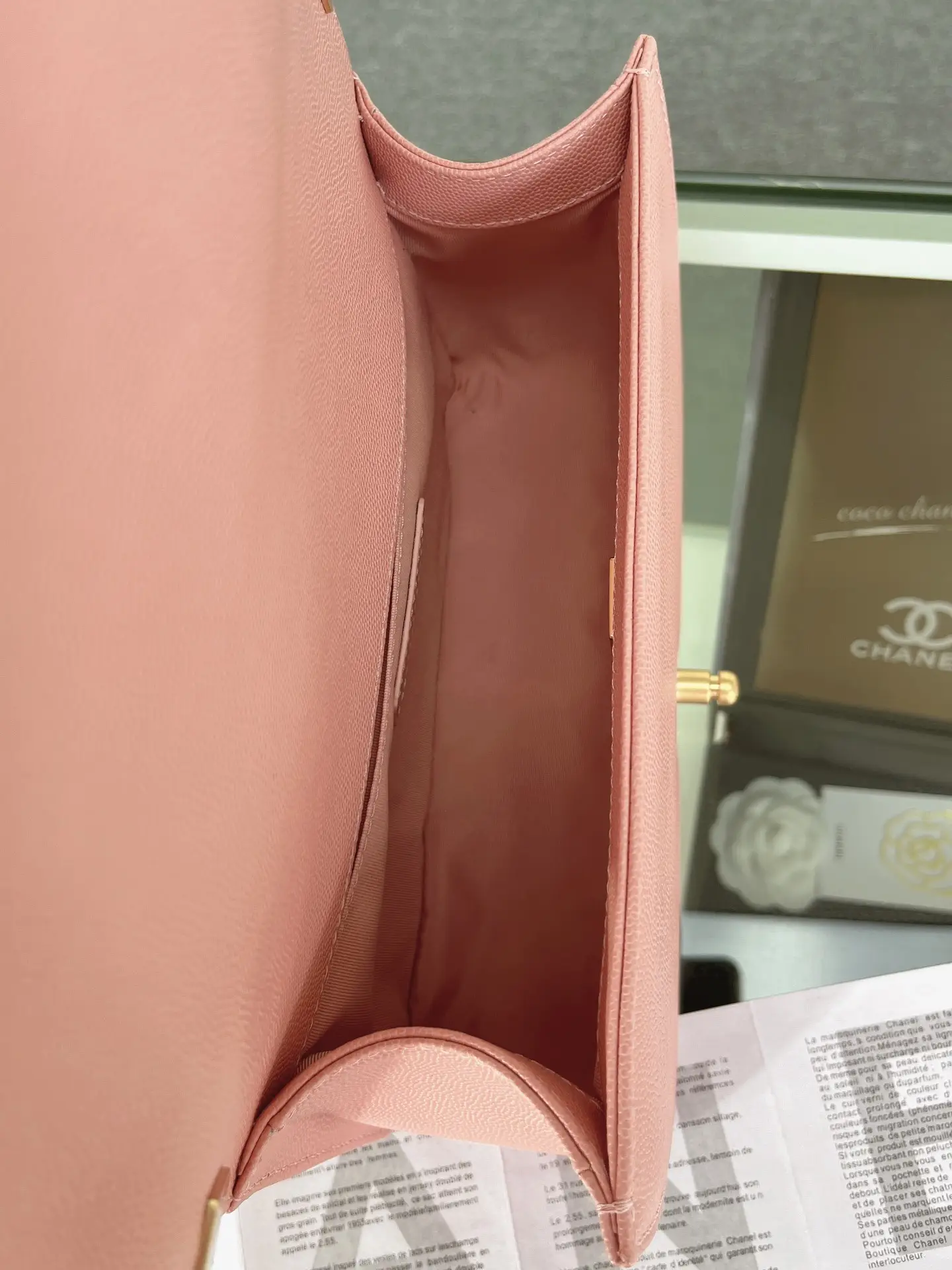 Chanel Boy Handbag A67086 Pink