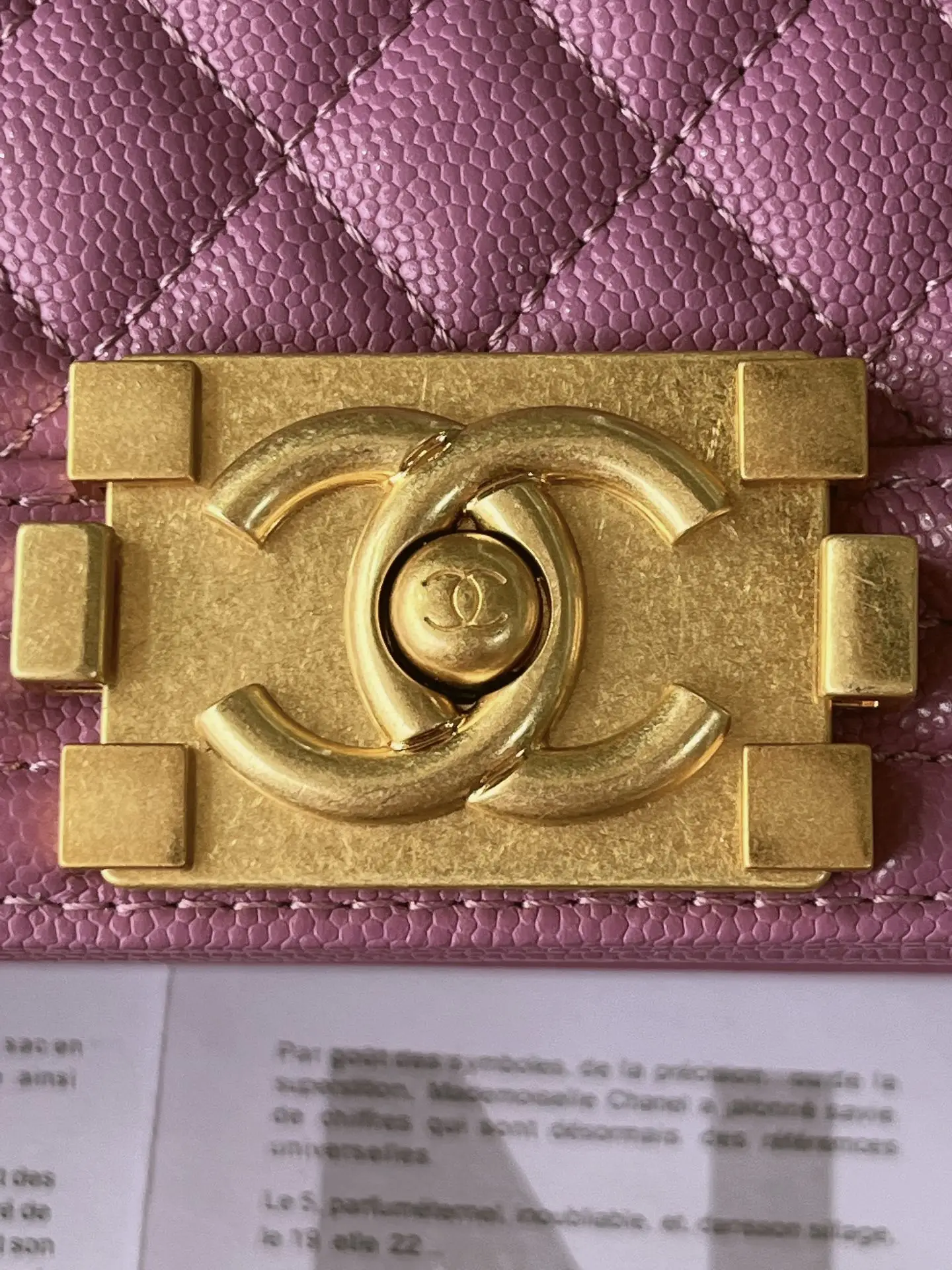 Chanel Boy Handbag A67086 Purple