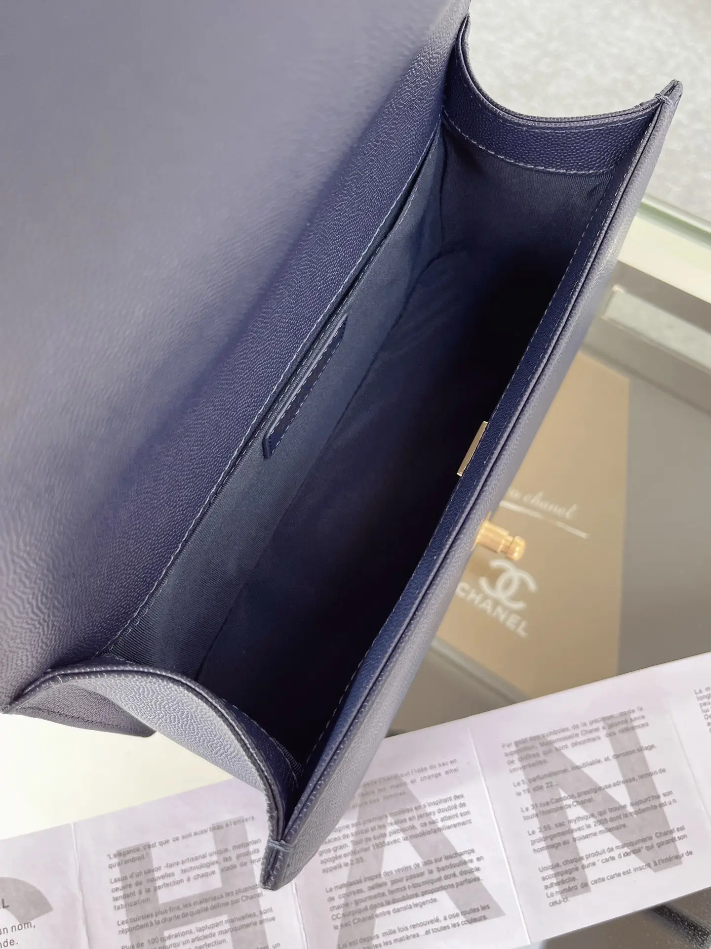 Chanel Boy Handbag A67086 Royal Blue