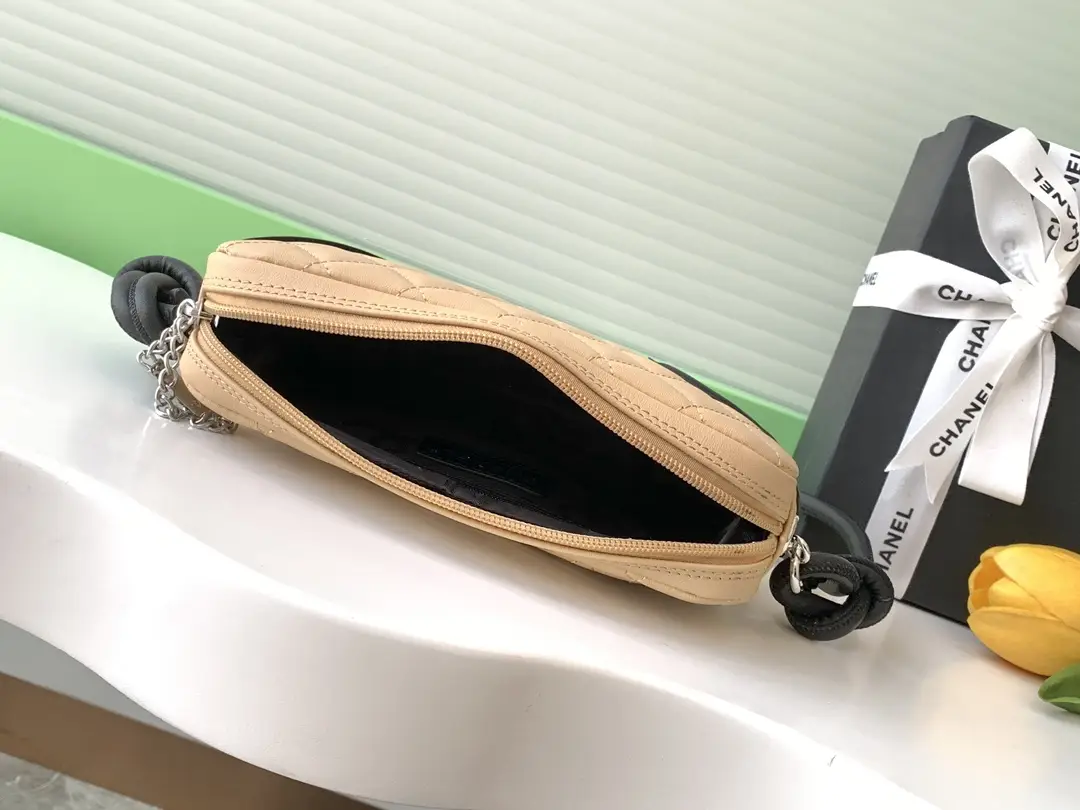 Chanel Cambon Handbag AS6328 Beige