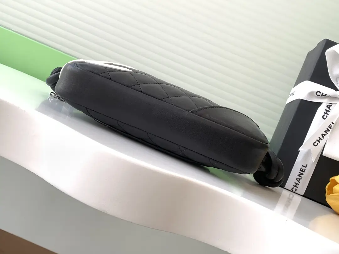 Chanel Cambon Handbag AS6328 Black