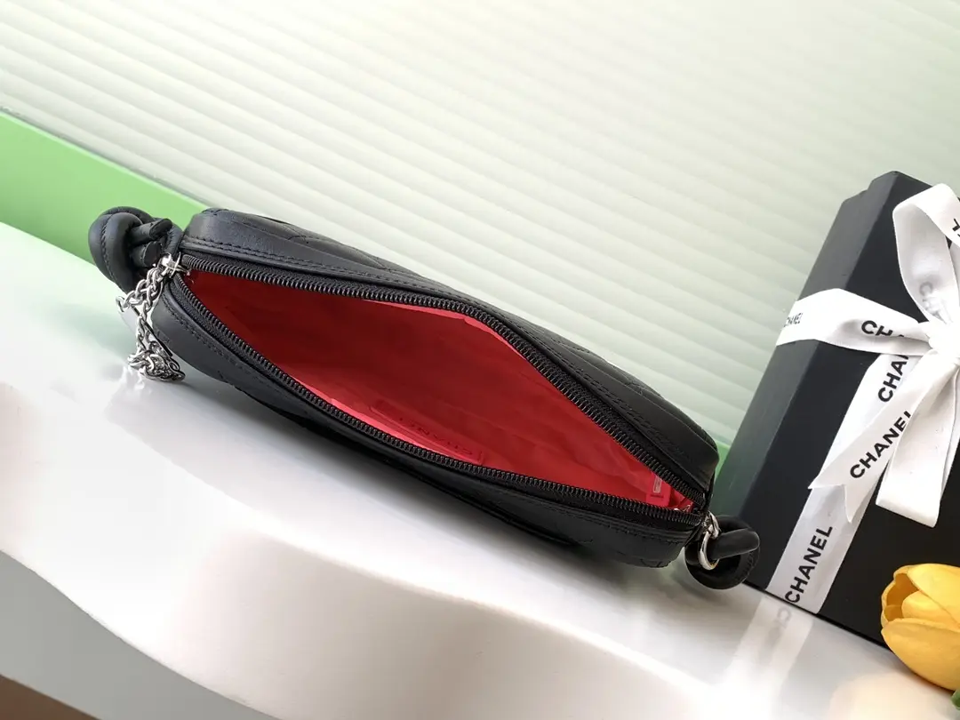 Chanel Cambon Handbag AS6328 Black