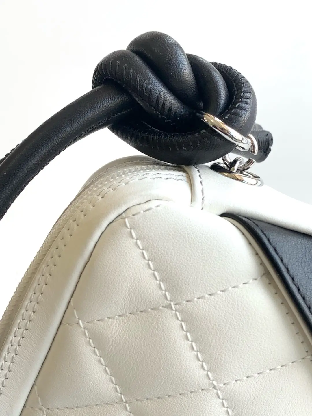 Chanel Cambon Handbag AS6328 White