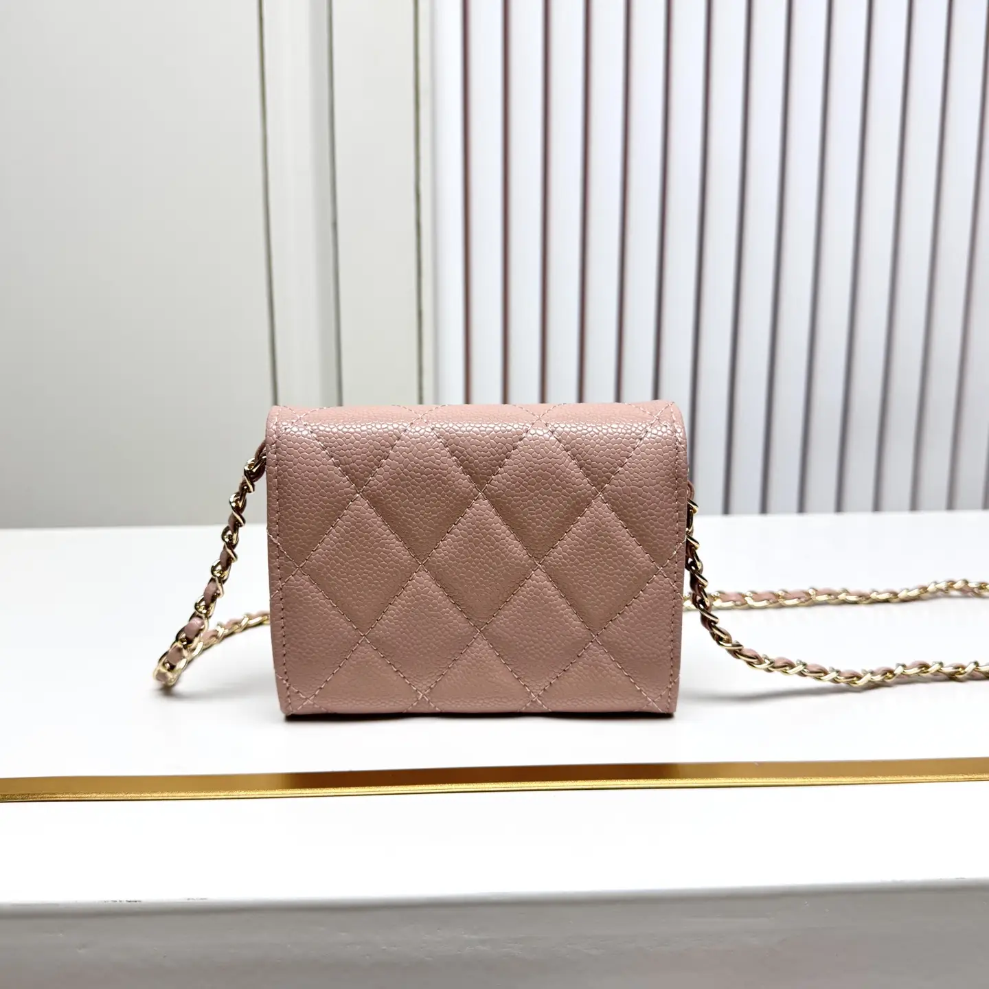 Chanel Chain Wallet Pink