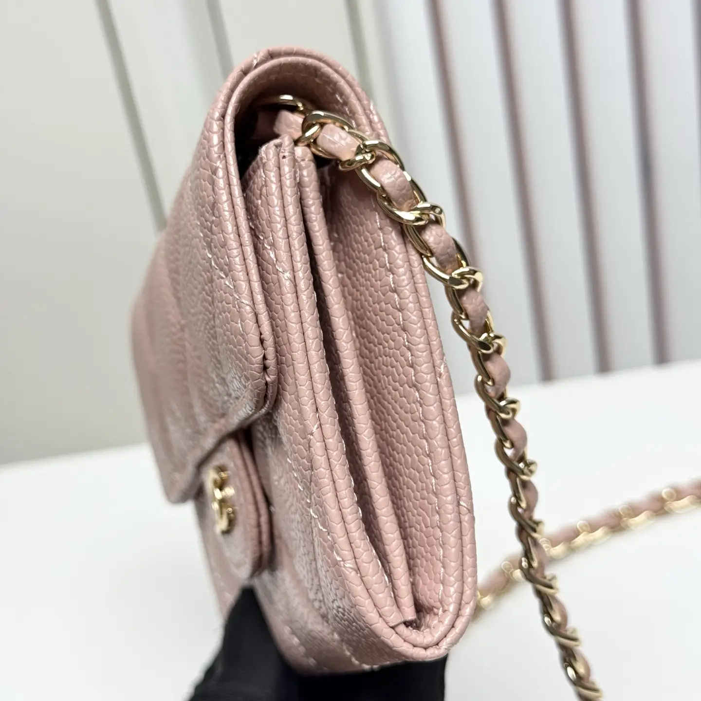 Chanel Chain Wallet Pink