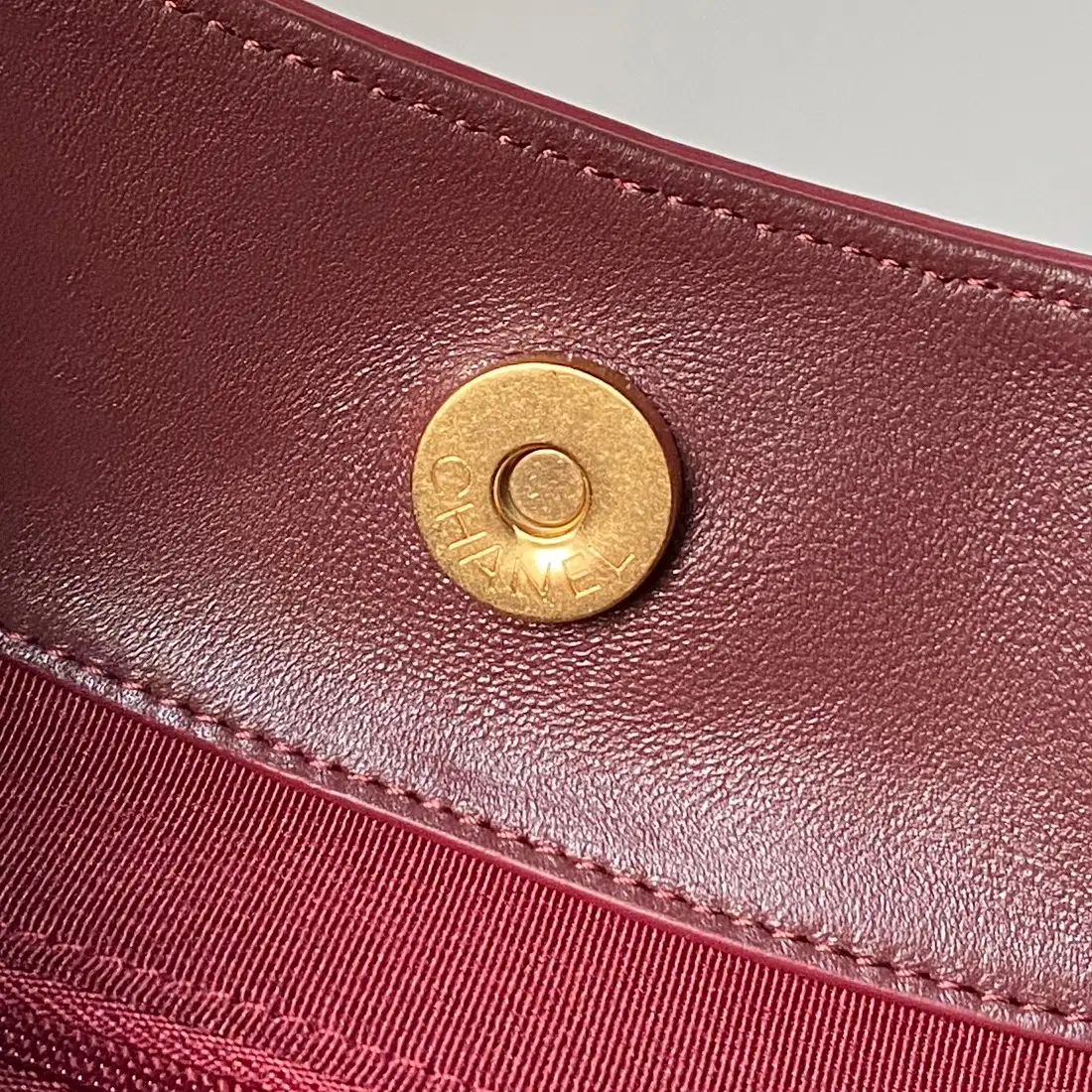 Chanel Hobo Bag AS5970 Suede Red