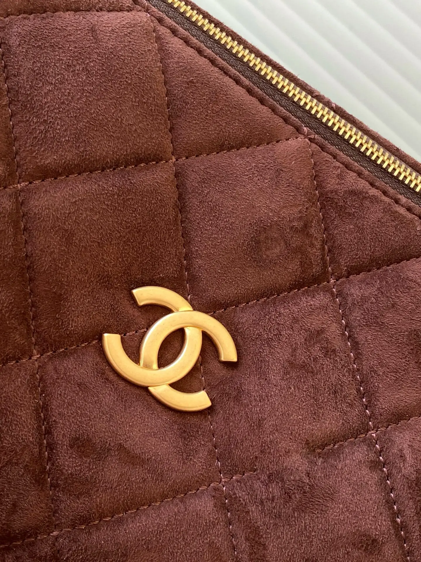 Chanel Medium Bowling Bag AS5791 Brown