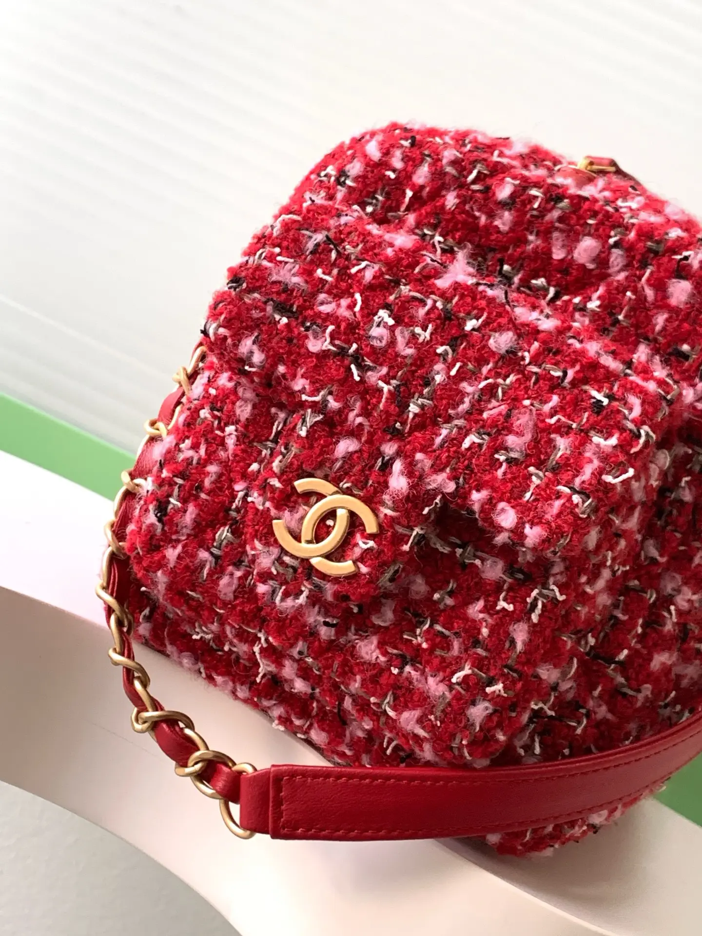 Chanel Medium Bowling Bag AS5791 Red