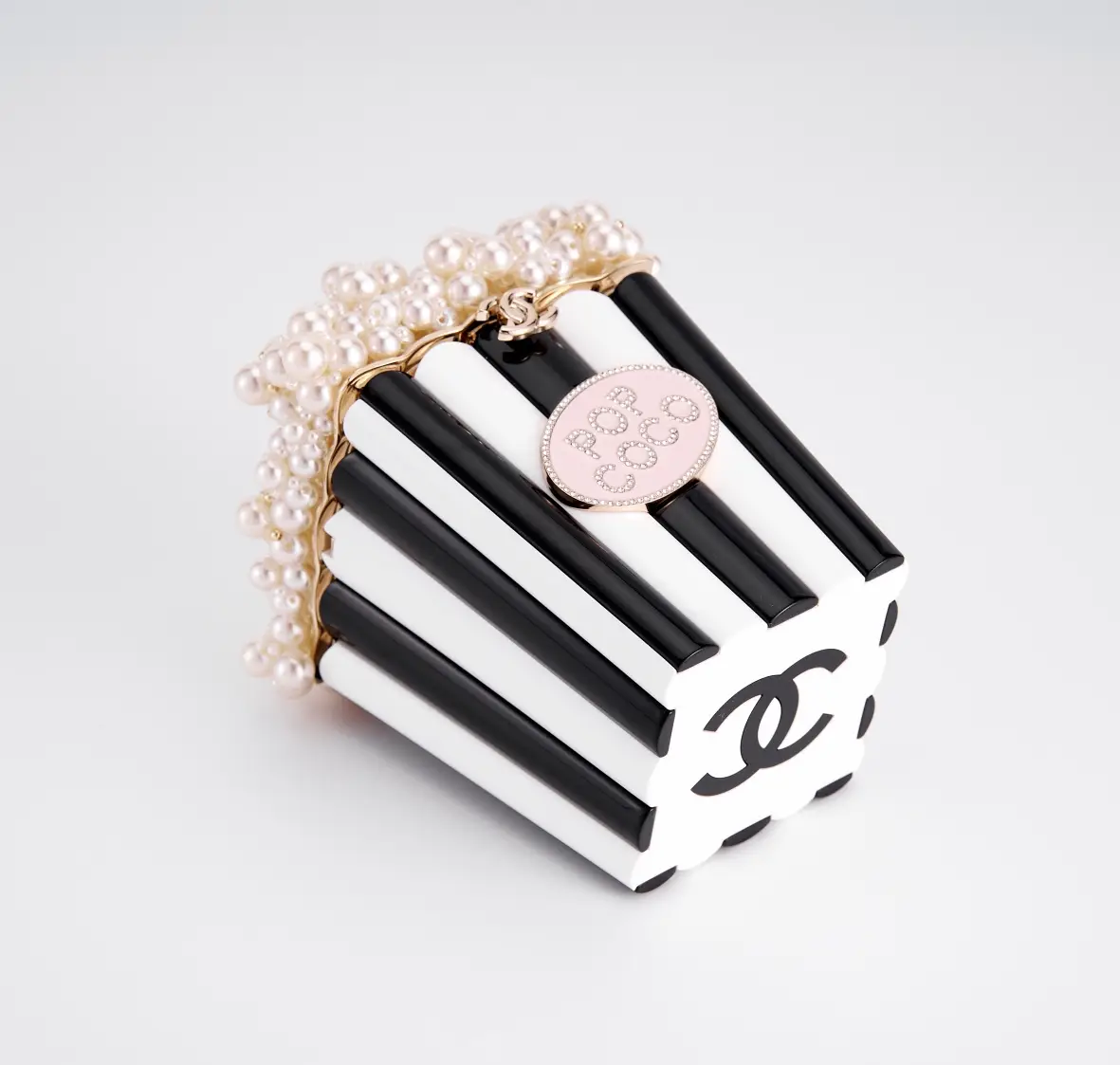 Chanel Pearl Popcorn Evening Bag