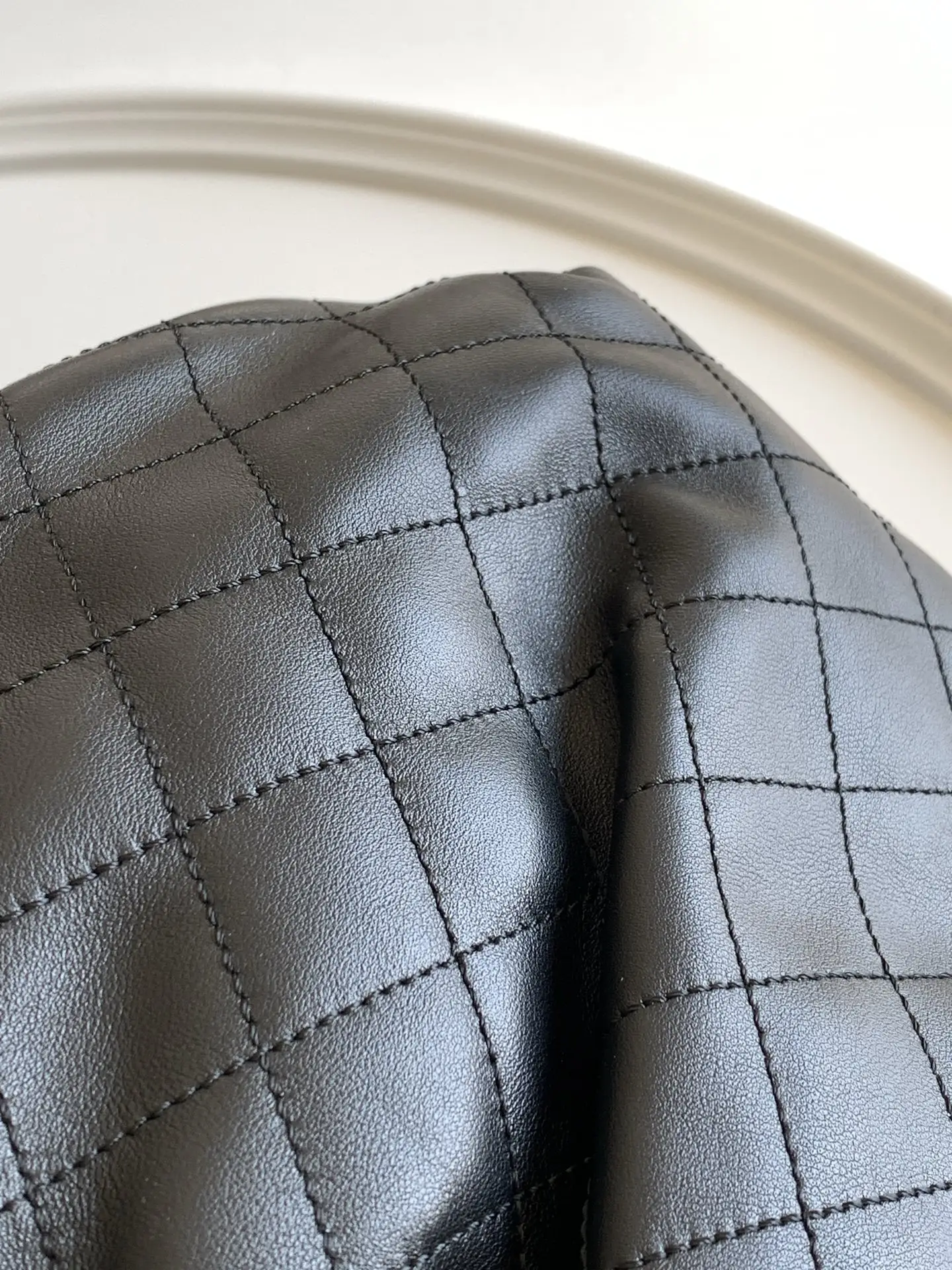 Chanel Tortoiseshell Handle Bag AS6010 Black