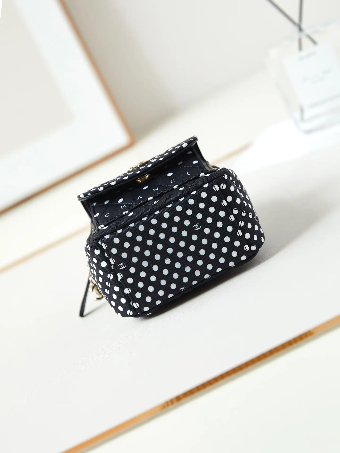 Chanel Tweed Backpack AP3753 Black