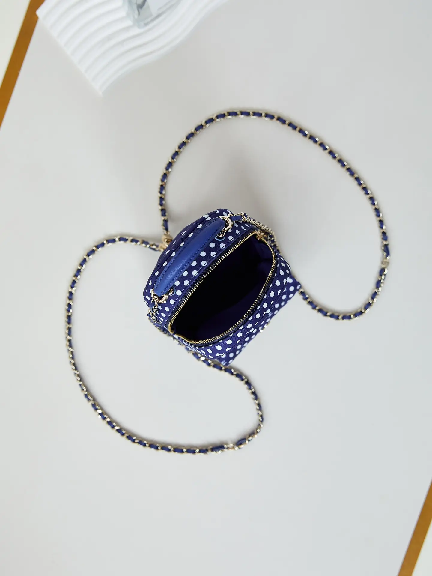 Chanel Tweed Backpack AP3753 Blue