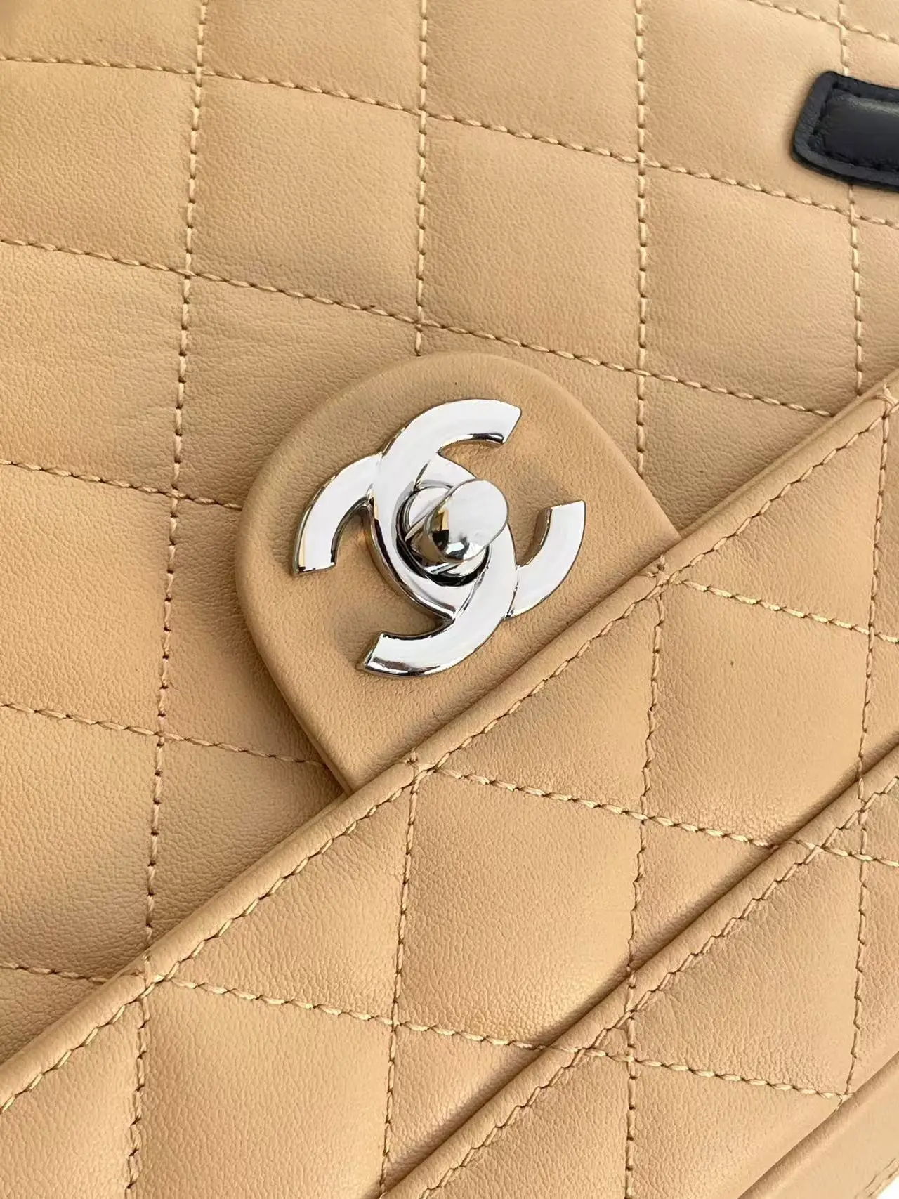 Chanel Vintage Camera Bag AS6326 Beige