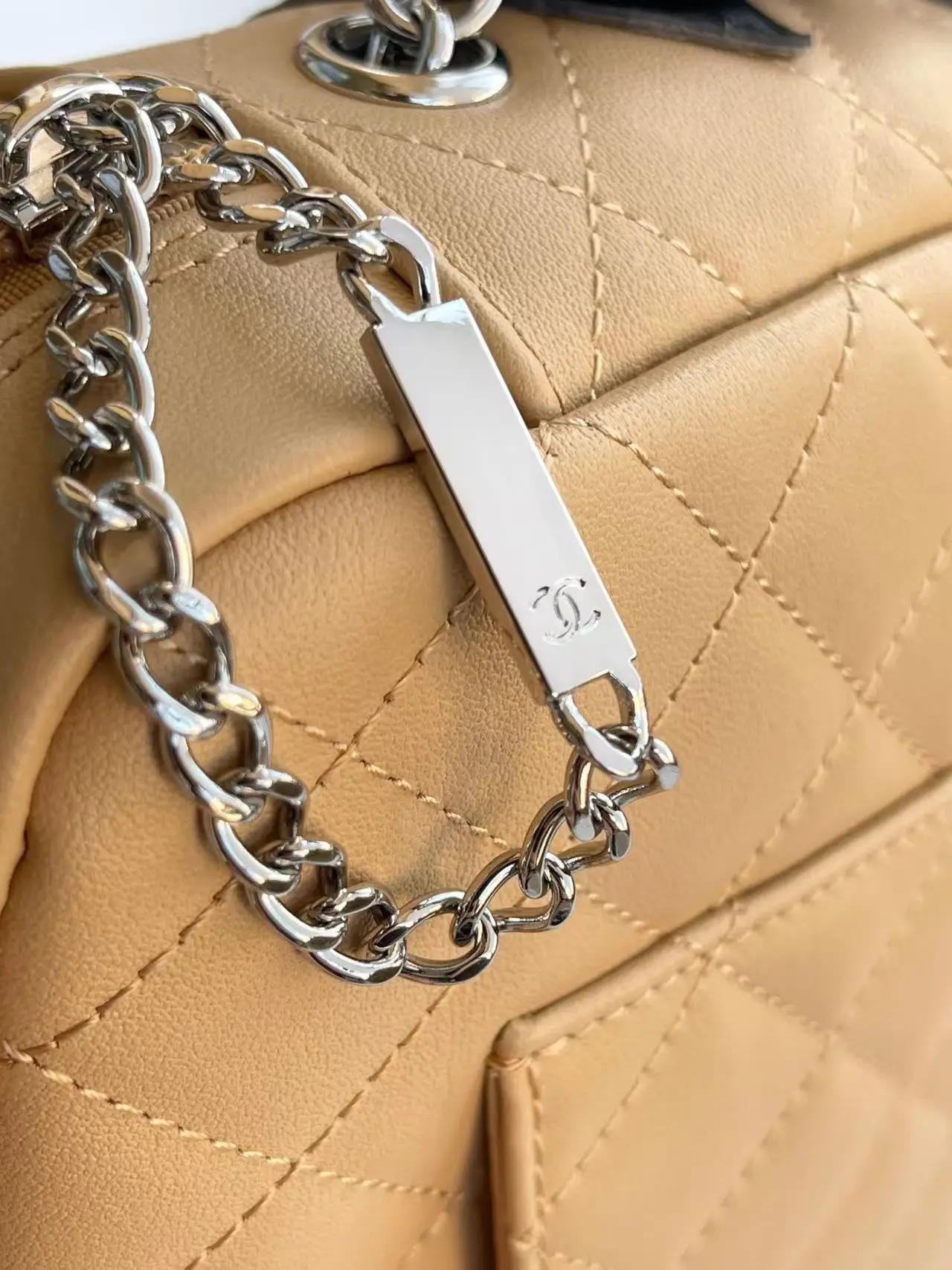 Chanel Vintage Camera Bag AS6326 Beige