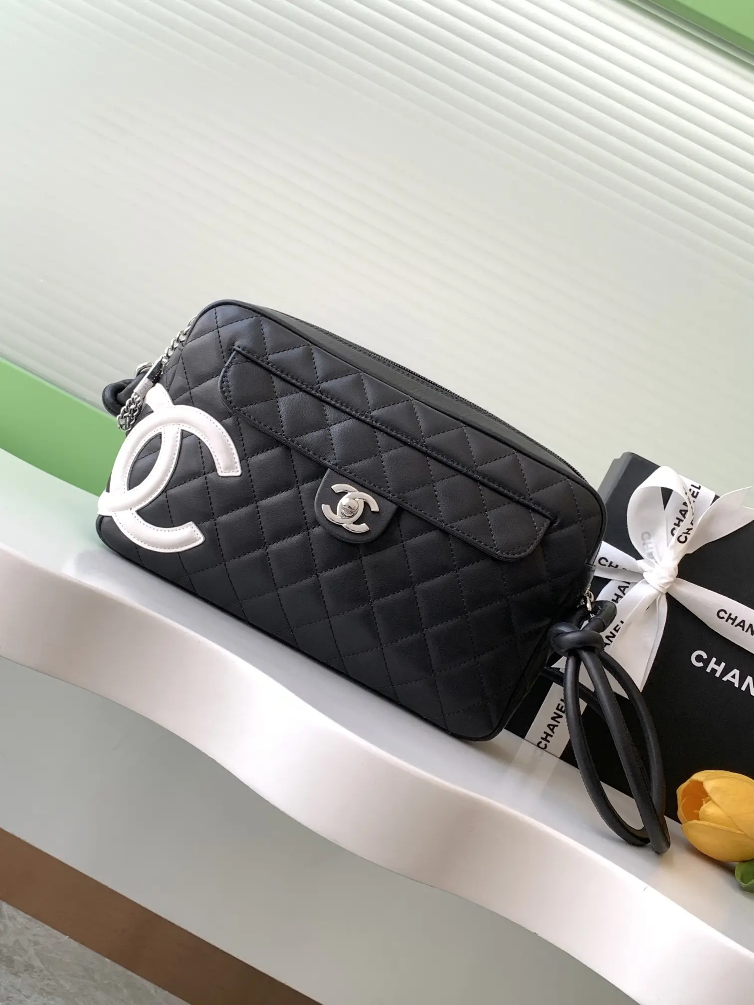 Chanel Vintage Camera Bag AS6326 Black