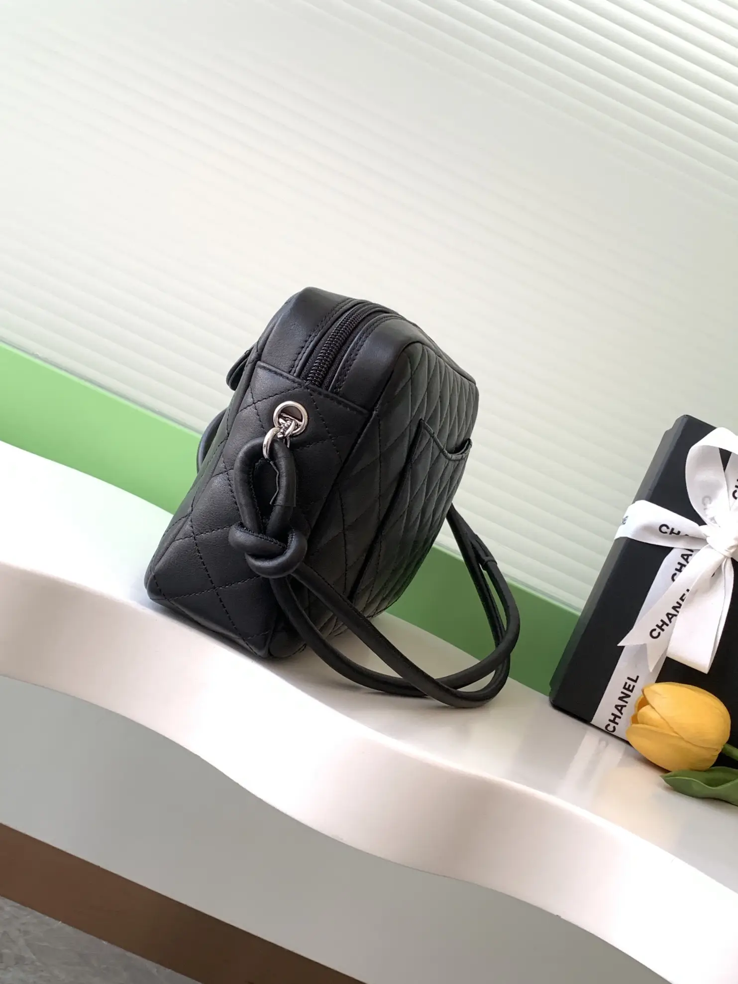 Chanel Vintage Camera Bag AS6326 Black