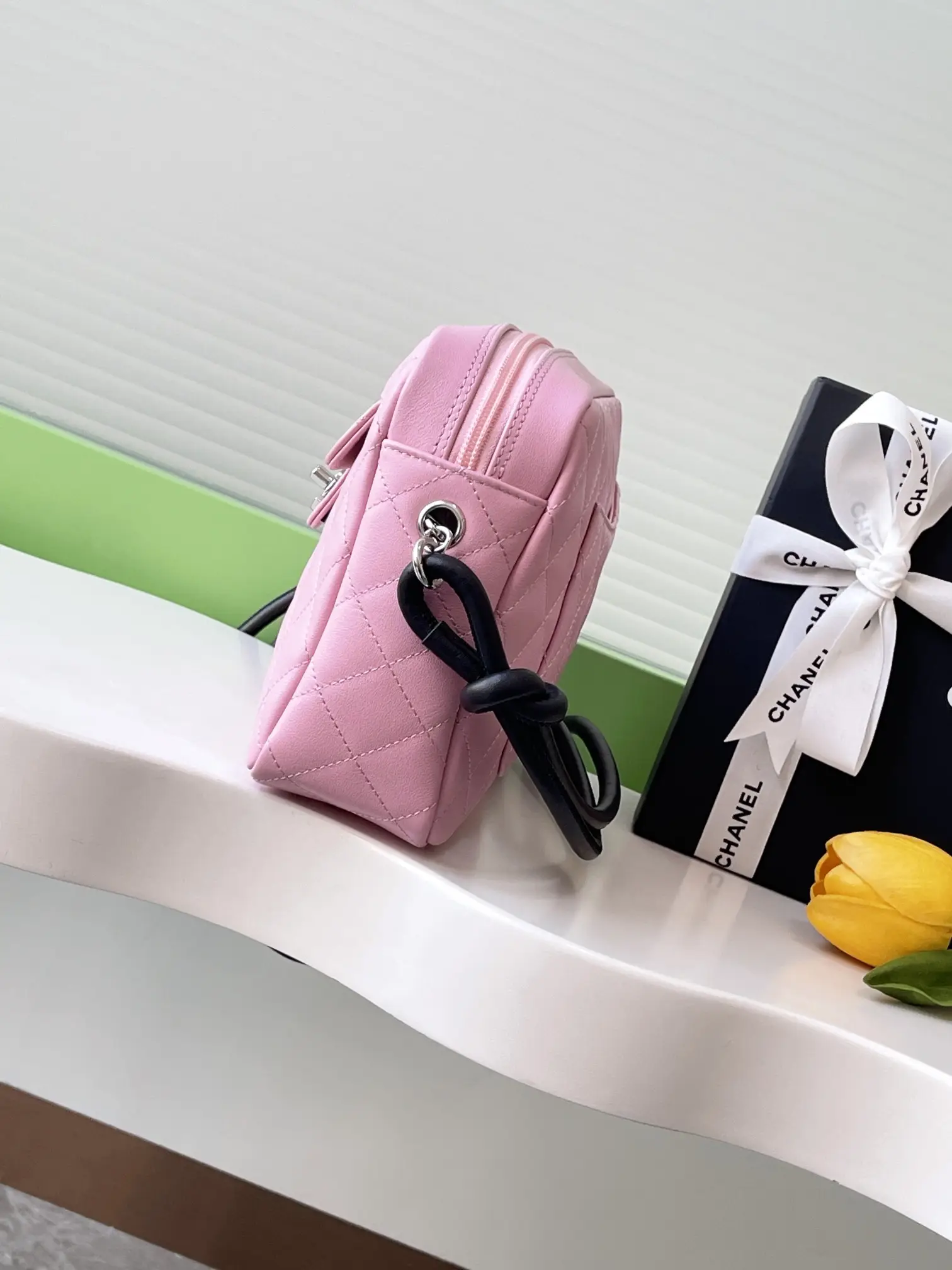 Chanel Vintage Camera Bag AS6326 Pink