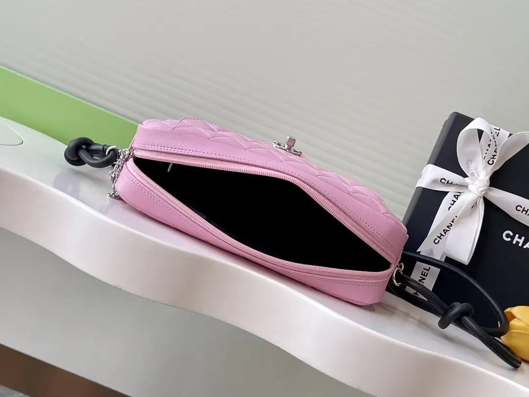 Chanel Vintage Camera Bag AS6326 Pink