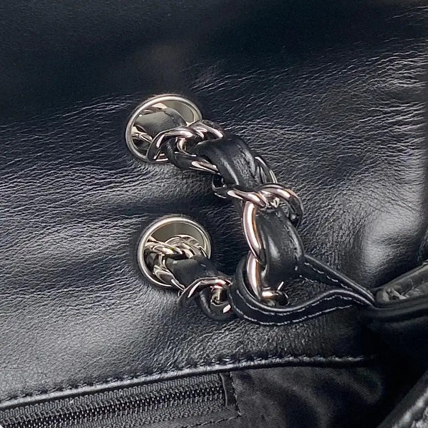 Chanel Vintage Large Tote Bag Black