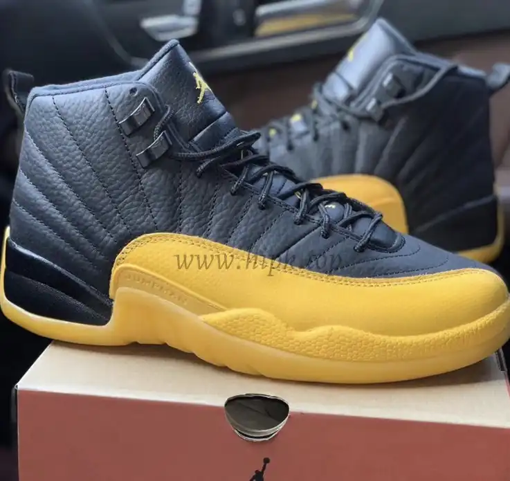 Pk God Air Jordan XII 12 university Gold retail materials ready to ship