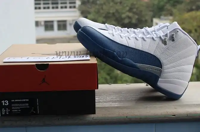 Authentic Air Jordan 12 French Blue 2016