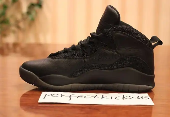 Authentic Air Jordan X Ovo black best version