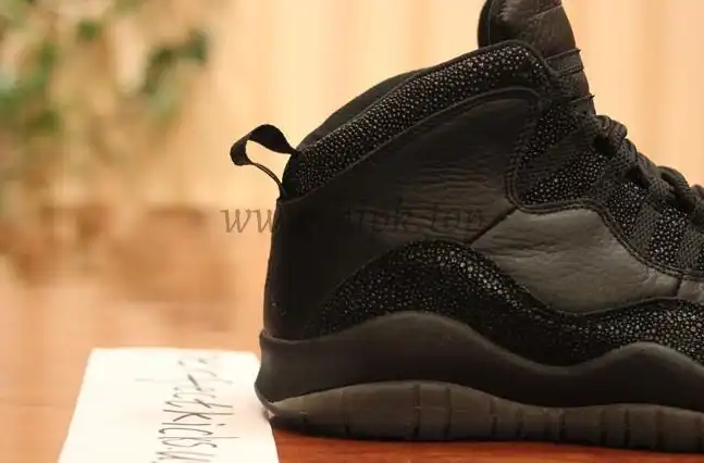 Authentic Air Jordan X Ovo black best version