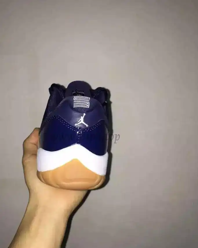 Authentic Air Jordan 11 Low Navy Gum