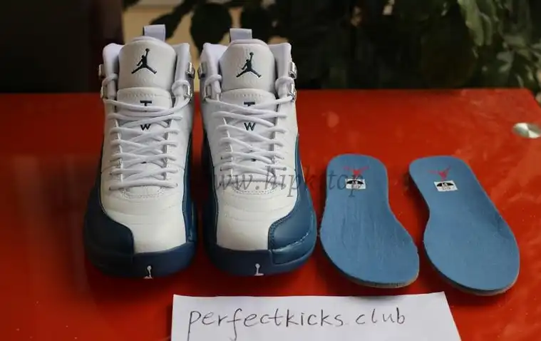 Authentic Air Jordan 12 French Blue Retro OG 2016