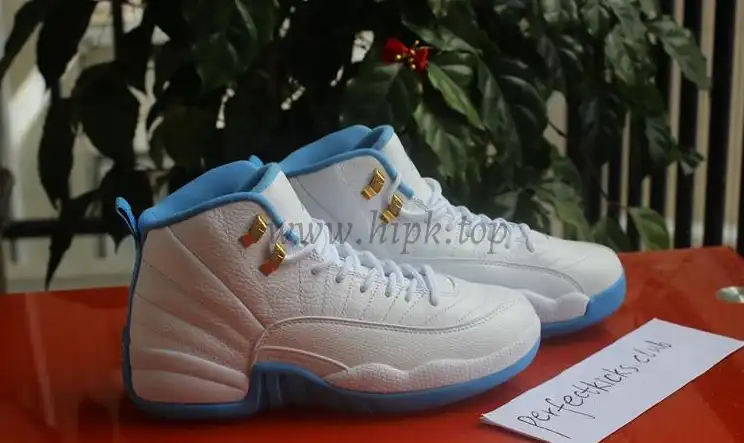 Authentic Air Jordan 12 GS University Blue