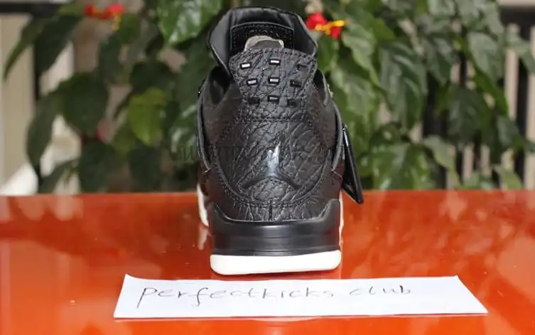 Authentic Air Jordan 4 Premium Black