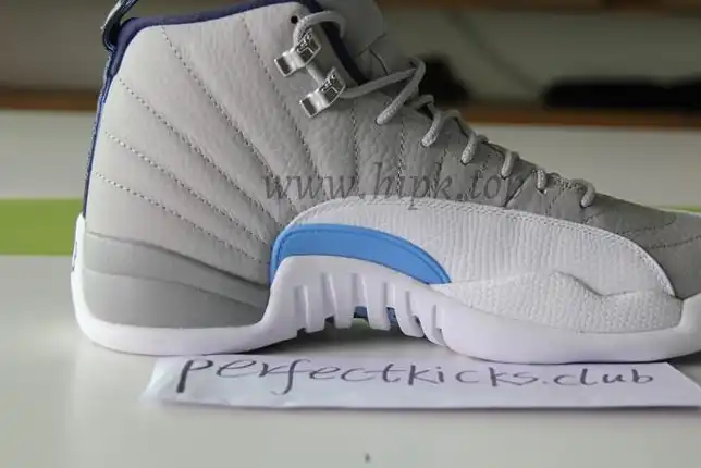 Air Jordan 12 Grey University Blue