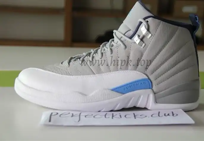 Air Jordan 12 Grey University Blue