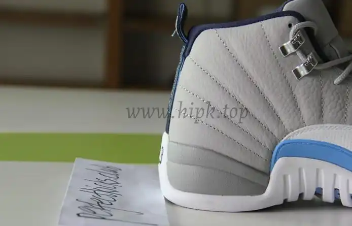 Air Jordan 12 Grey University Blue