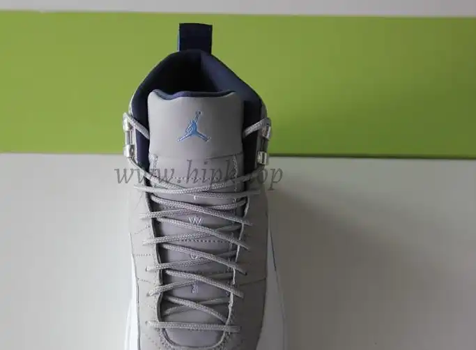 Air Jordan 12 Grey University Blue