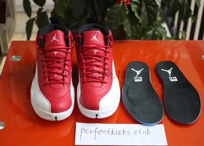 Authentic Air Jordan 12 Gym Red 2016