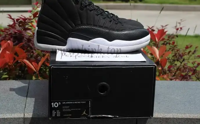 Authentic PSNY x Air Jordan 12 Black