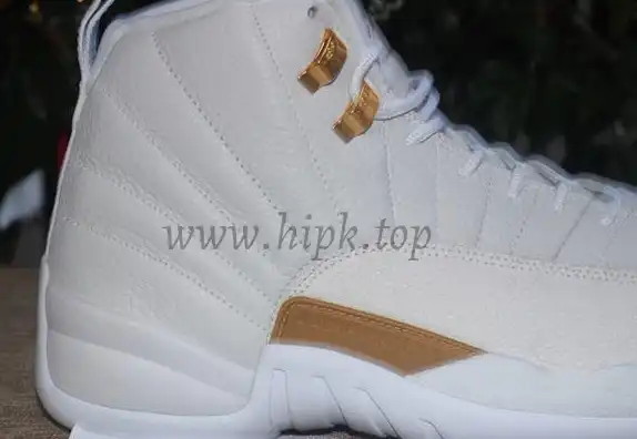 Authentic Air Jordan 12 OVO White Release Version （Nike pairs）