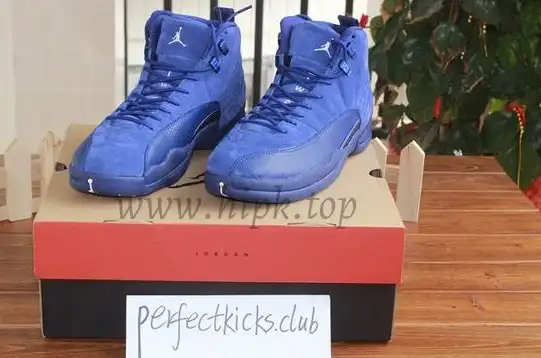 Authentic Air jordan 12 Premium Deep Royal Blue