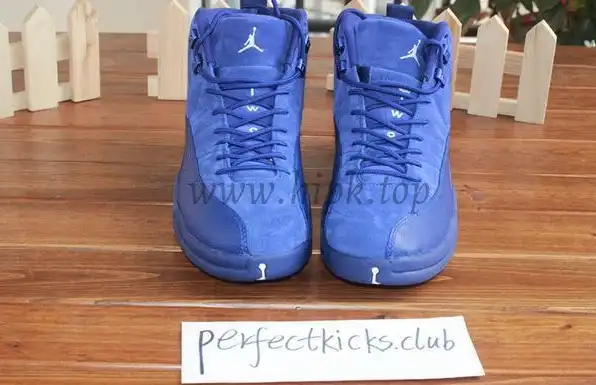 Authentic Air jordan 12 Premium Deep Royal Blue