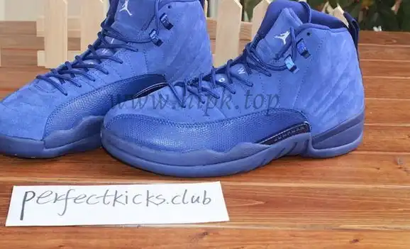 Authentic Air jordan 12 Premium Deep Royal Blue