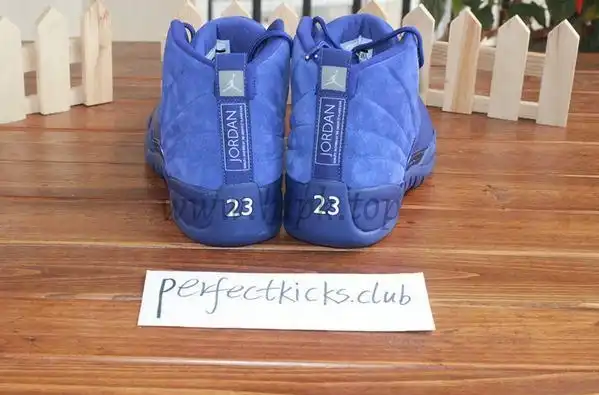 Authentic Air jordan 12 Premium Deep Royal Blue