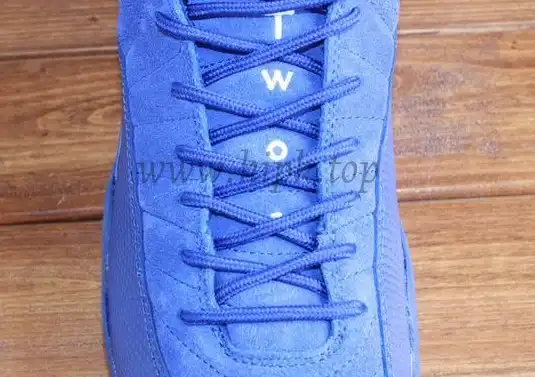 Authentic Air jordan 12 Premium Deep Royal Blue