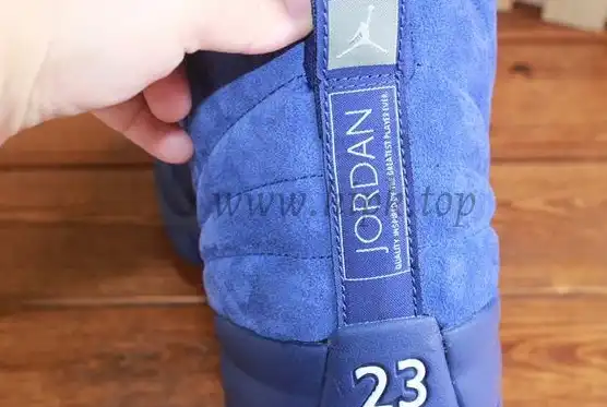 Authentic Air jordan 12 Premium Deep Royal Blue