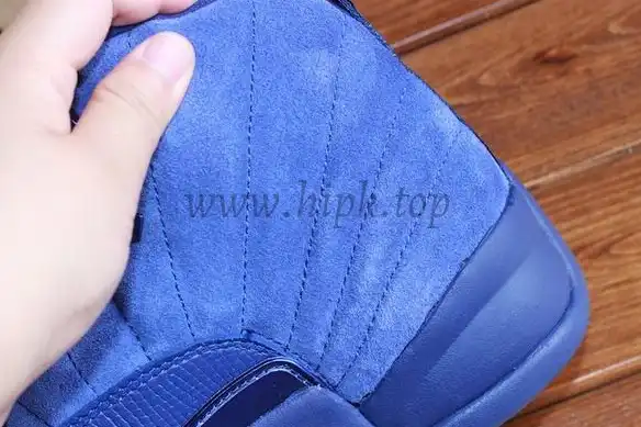 Authentic Air jordan 12 Premium Deep Royal Blue