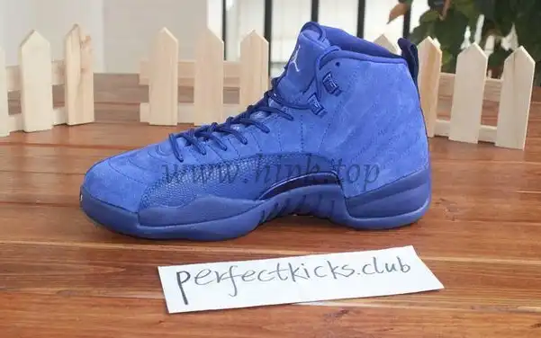 Authentic Air jordan 12 Premium Deep Royal Blue