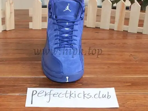 Authentic Air jordan 12 Premium Deep Royal Blue