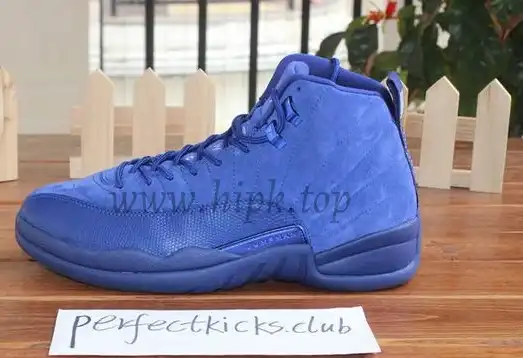 Authentic Air jordan 12 Premium Deep Royal Blue