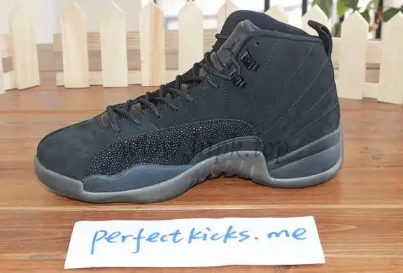 Authentic Air Jordan 12 Black OVO Best version (Nike pairs)