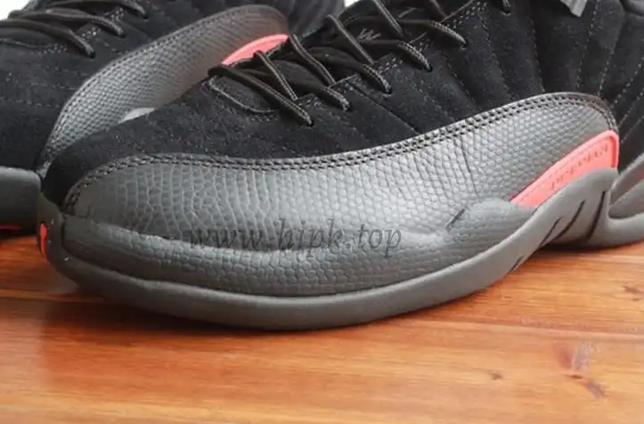 Authentic Air Jordan 12 Low BlackMax Orange